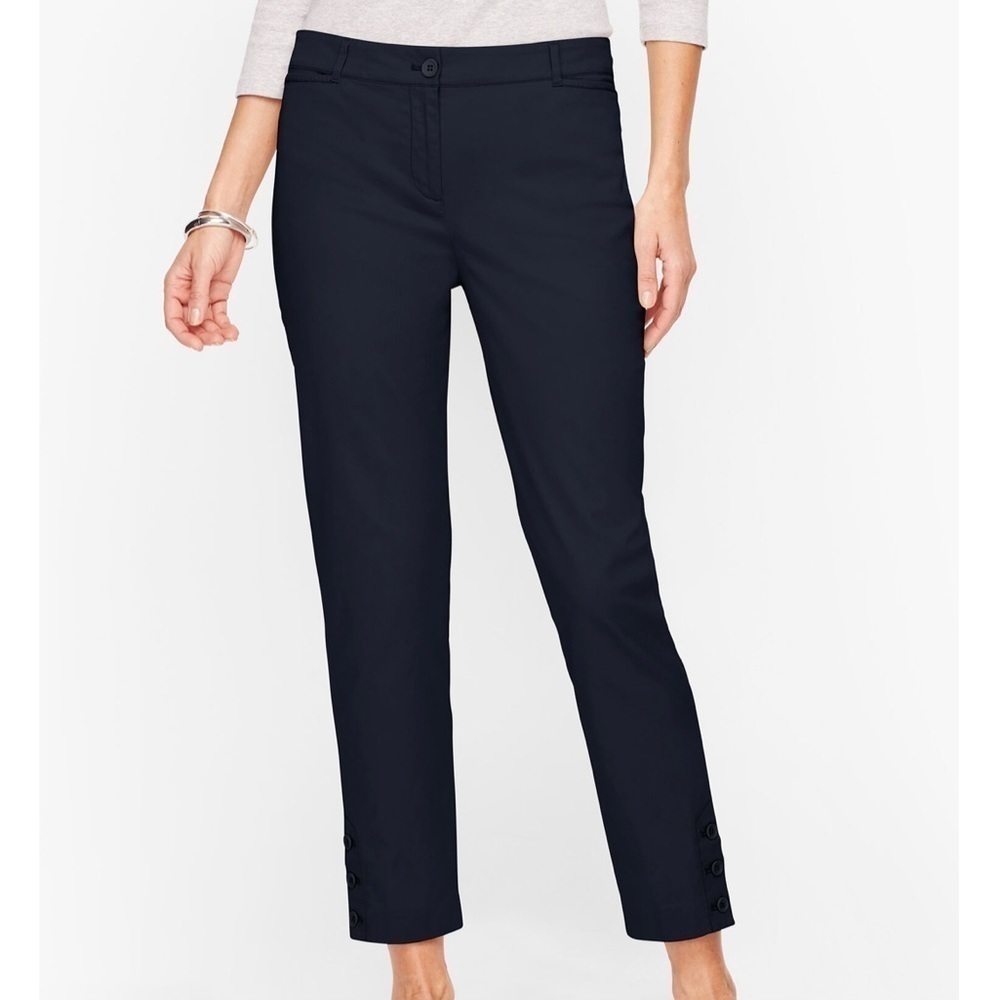 Talbots The Perfect Crop Curvy Pant Size 8P